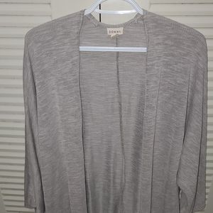 Ribbed lightweight Donni cardigan